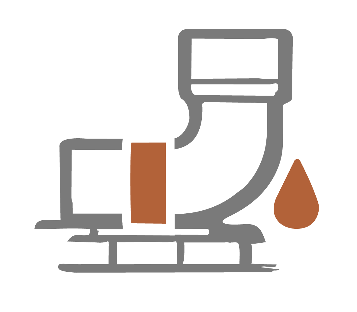 Picto réseaux : évacuation et fuite d’eau