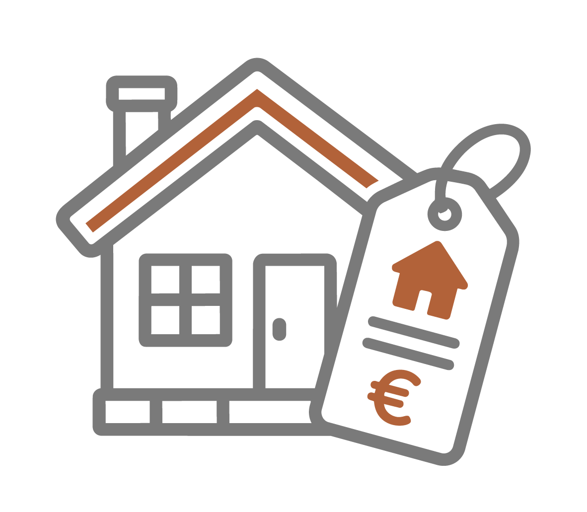 Illustration représentant l’expertise de valeur vénale d’un bien immobilier avant une vente ou un achat